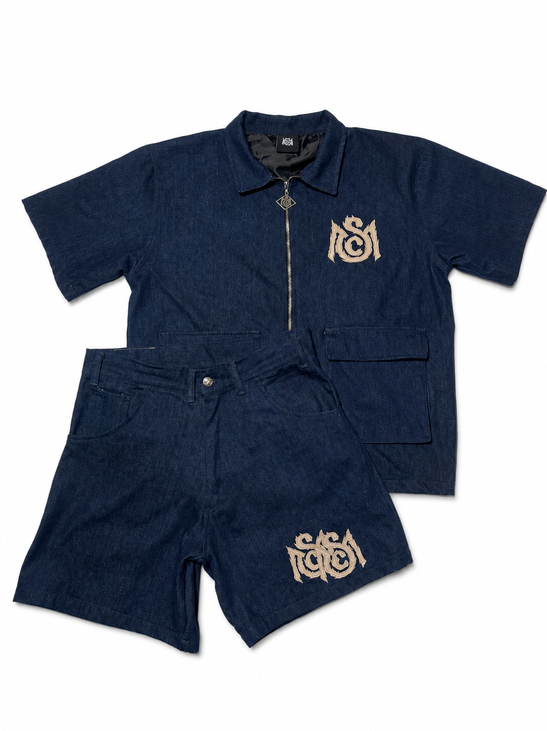 “OFF THE CLOCK” Denim Set