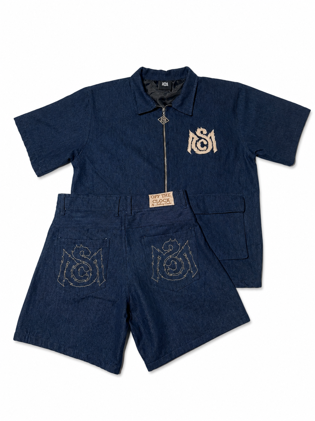 “OFF THE CLOCK” Denim Set